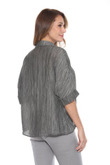 Dolman Sleeve Tuck Blouse - CARINE