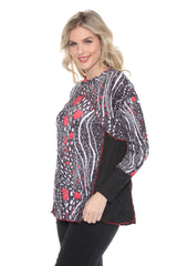 Macy Top - Red Chips - CARINE