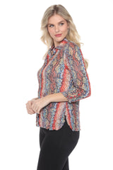 Sabrina Shirt - Serpent Glow - CARINE