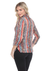 Sabrina Shirt - Serpent Glow - CARINE