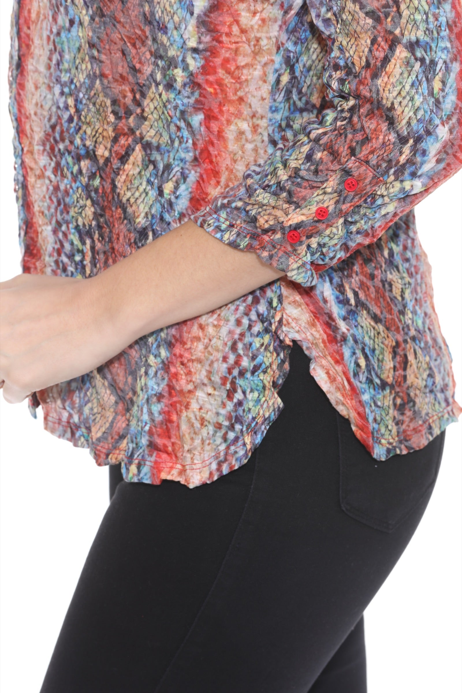 Sabrina Shirt - Serpent Glow - CARINE