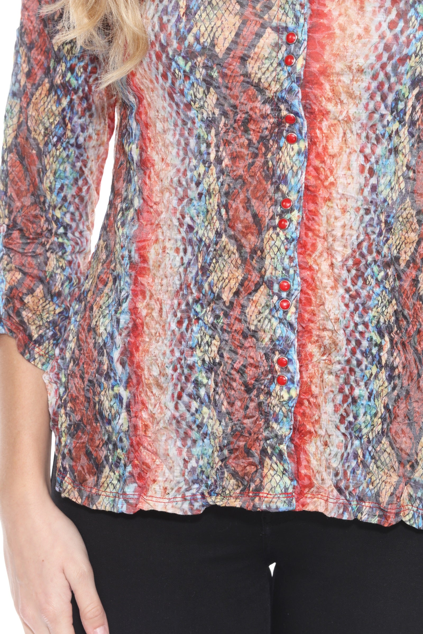 Sabrina Shirt - Serpent Glow - CARINE