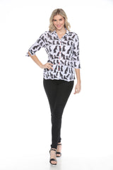 Sabrina Shirt - Shadow Dog - CARINE