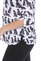 Sabrina Shirt - Shadow Dog - CARINE