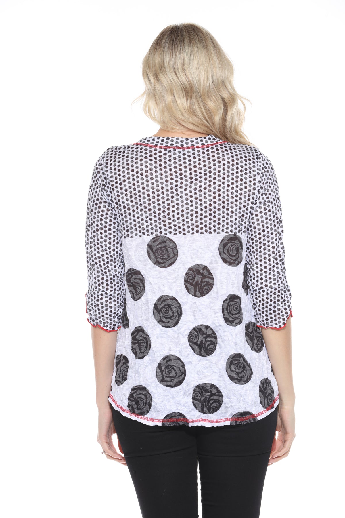 Julia Top - Black Dots - CARINE