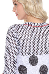 Julia Top - Black Dots - CARINE