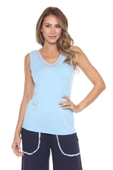 Mesh Trim Tank - CARINE