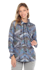 Jillian Pullover - Verdant Edge - CARINE