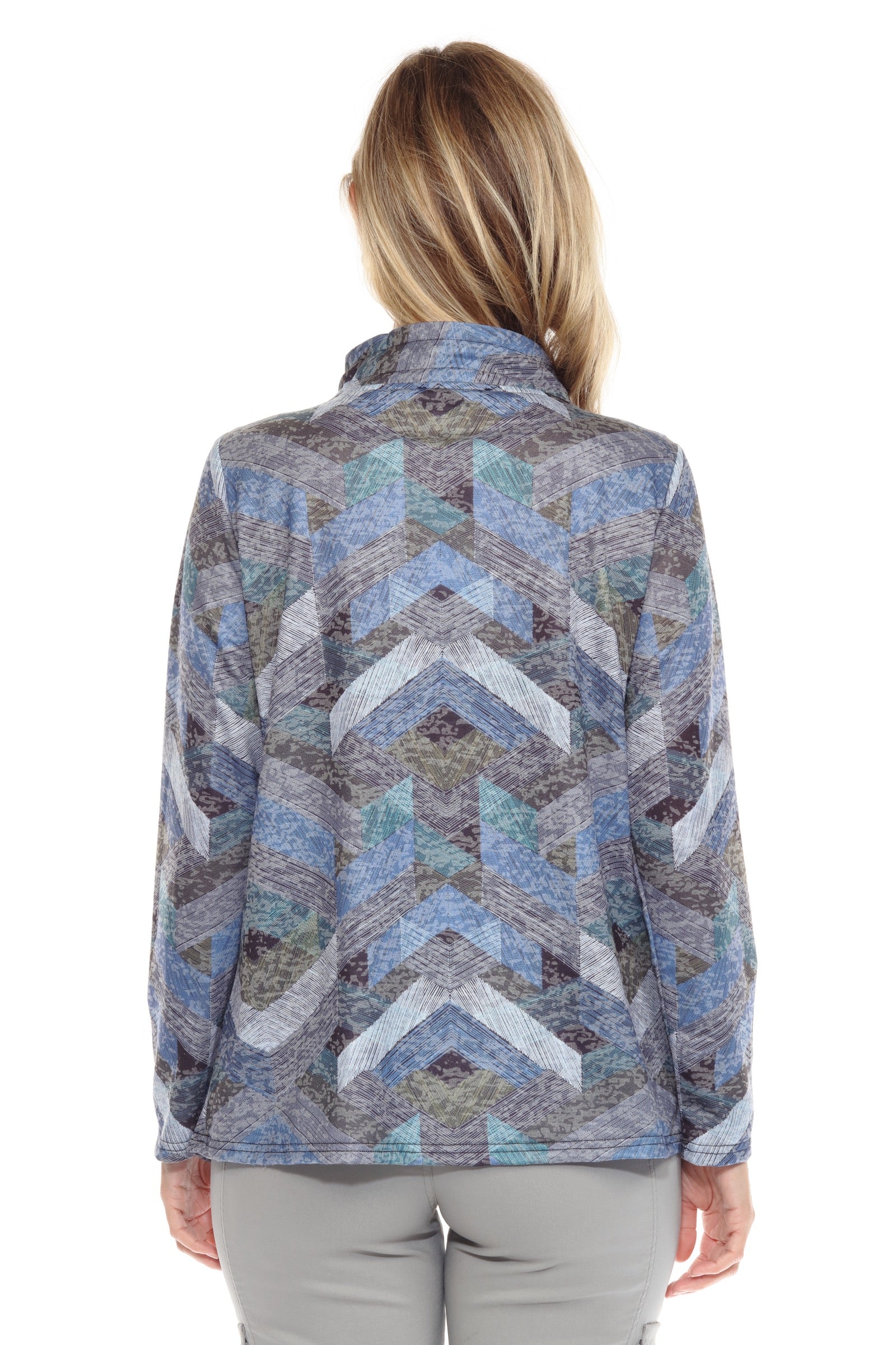 Jillian Pullover - Verdant Edge - CARINE