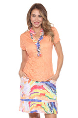 Skylar Top - Festive Dash - CARINE