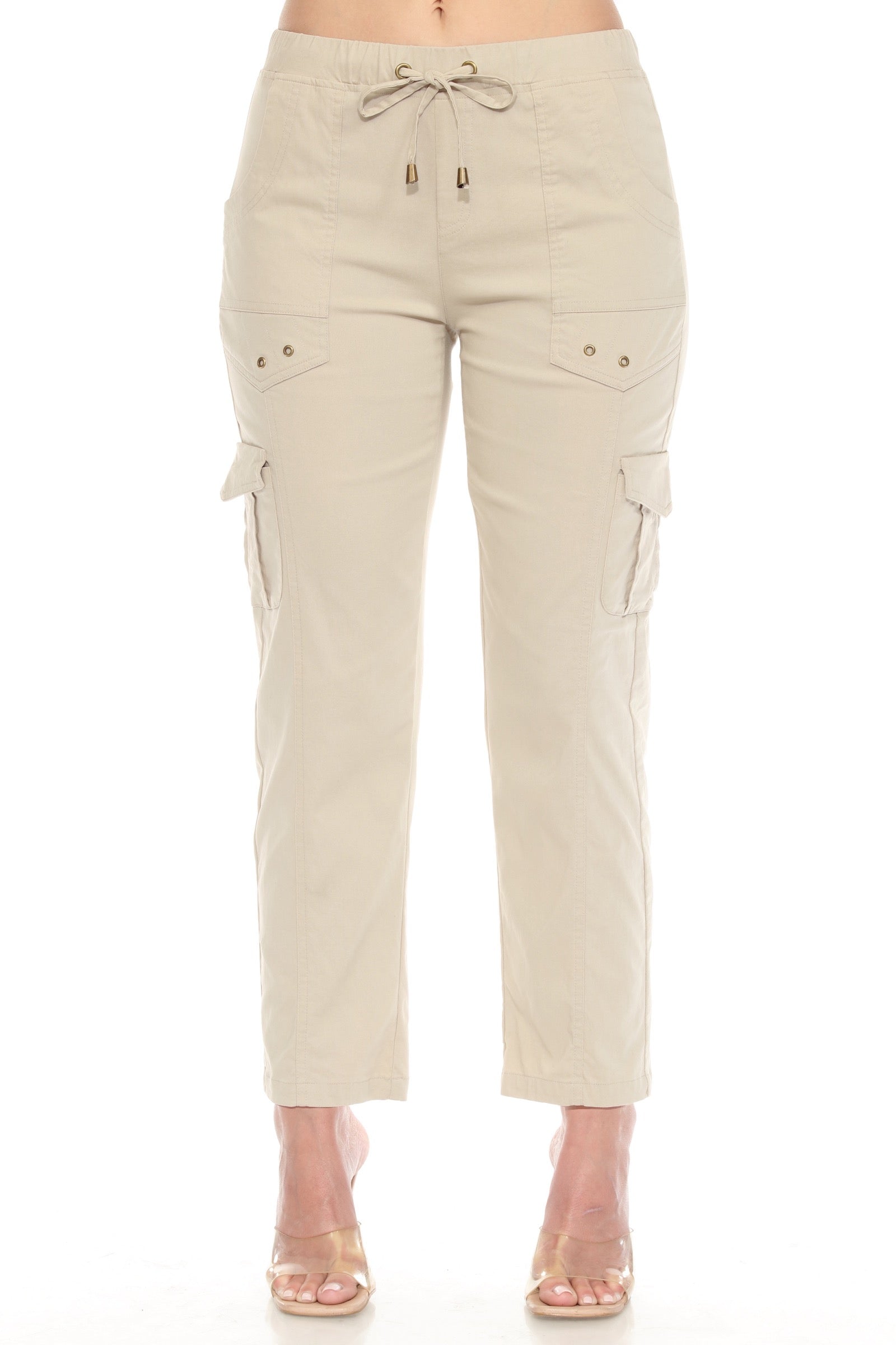 Straight Leg Cargo Pant - CARINE