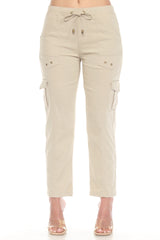 Straight Leg Cargo Pant - CARINE