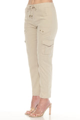 Straight Leg Cargo Pant - CARINE
