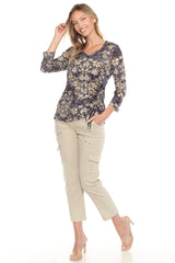 Carlie Top - Golden Fleur - CARINE