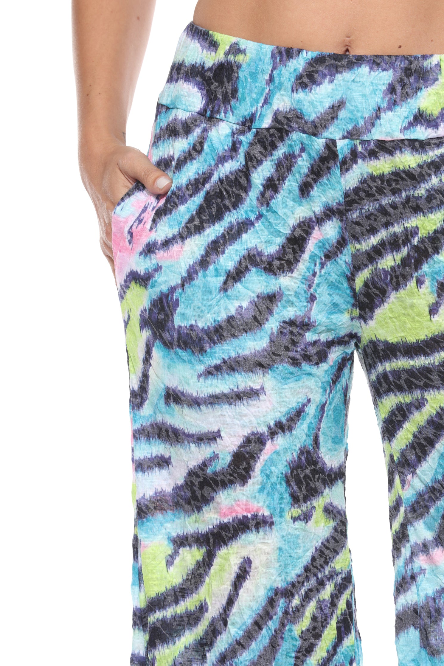Crop Pant - Neon WIld - CARINE