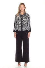 Zip-Down Swing Pullover and Pant Matching Set
