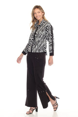 Zip-Down Swing Pullover and Pant Matching Set