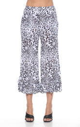 Crop Pant - Scribble Scratch - CARINE