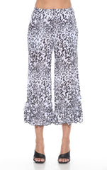 Crop Pant - Scribble Scratch - CARINE