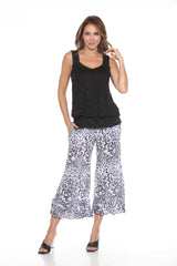 Crop Pant - Scribble Scratch - CARINE