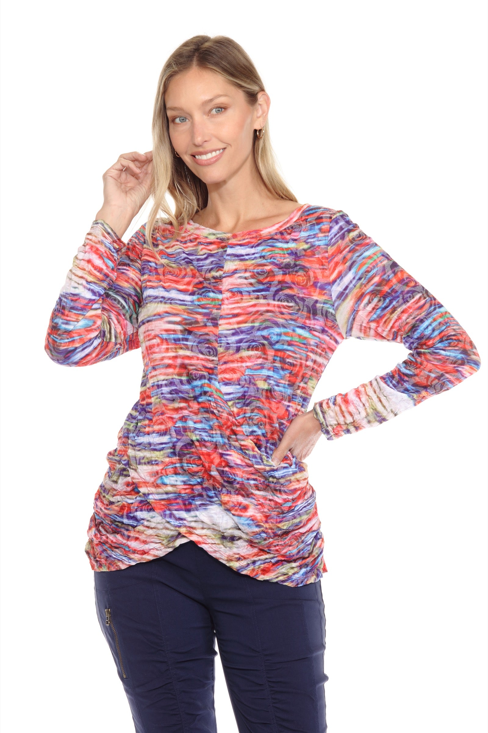 Evelyn Top - Radiant Lines - CARINE