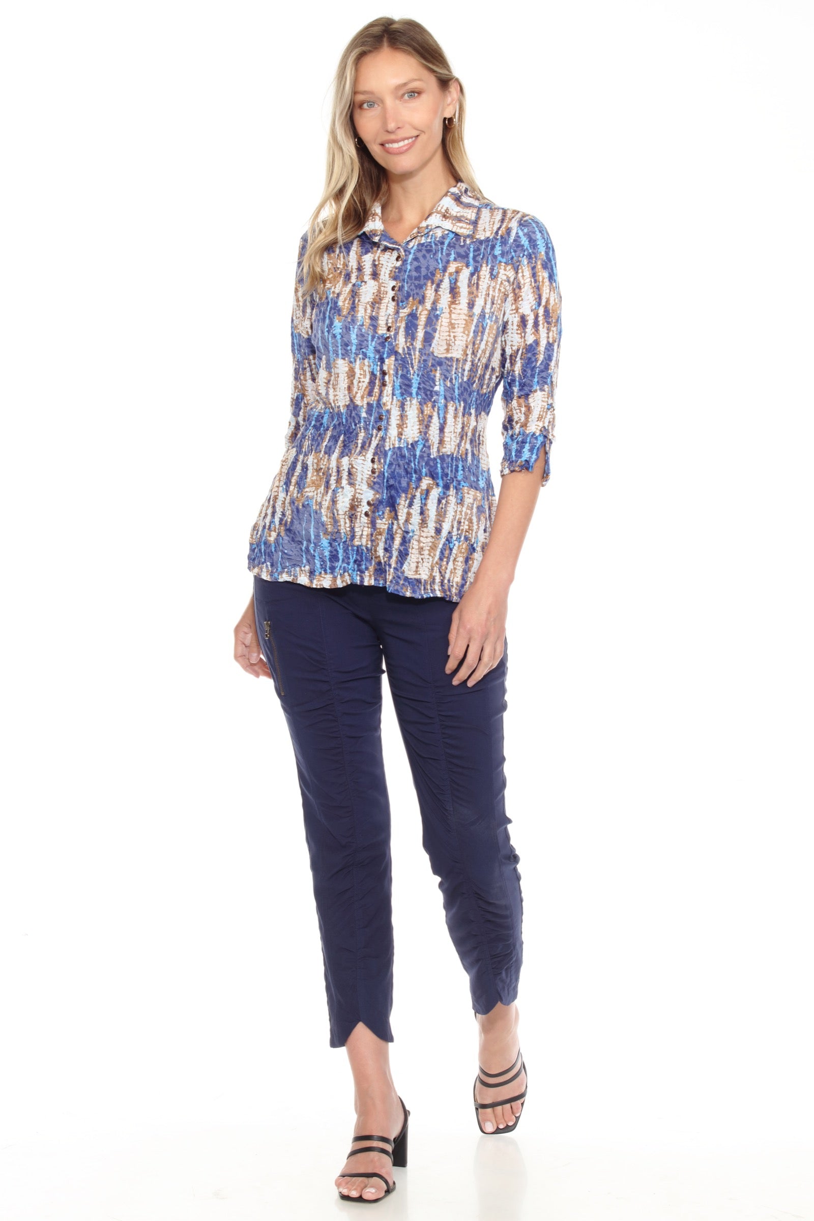 Sabrina Shirt - Tide Rush - CARINE