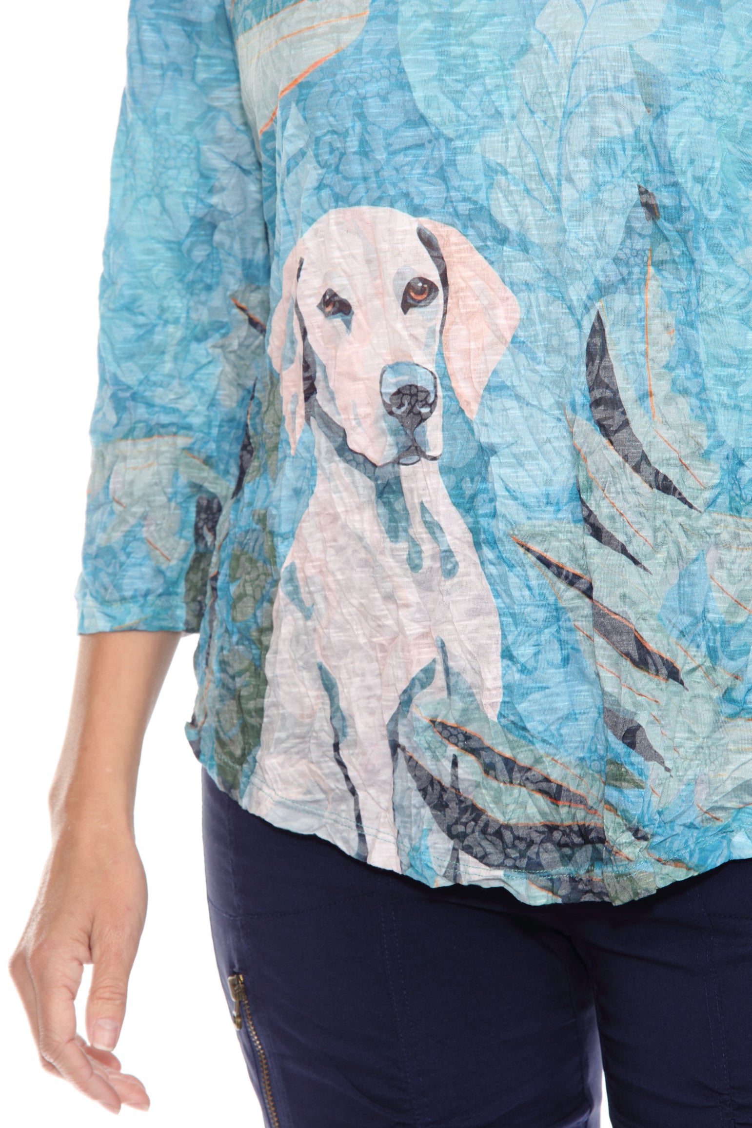 Round-Neck Top - Dream Hound - CARINE