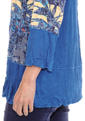 Madison Top - Indigo Tropic - CARINE