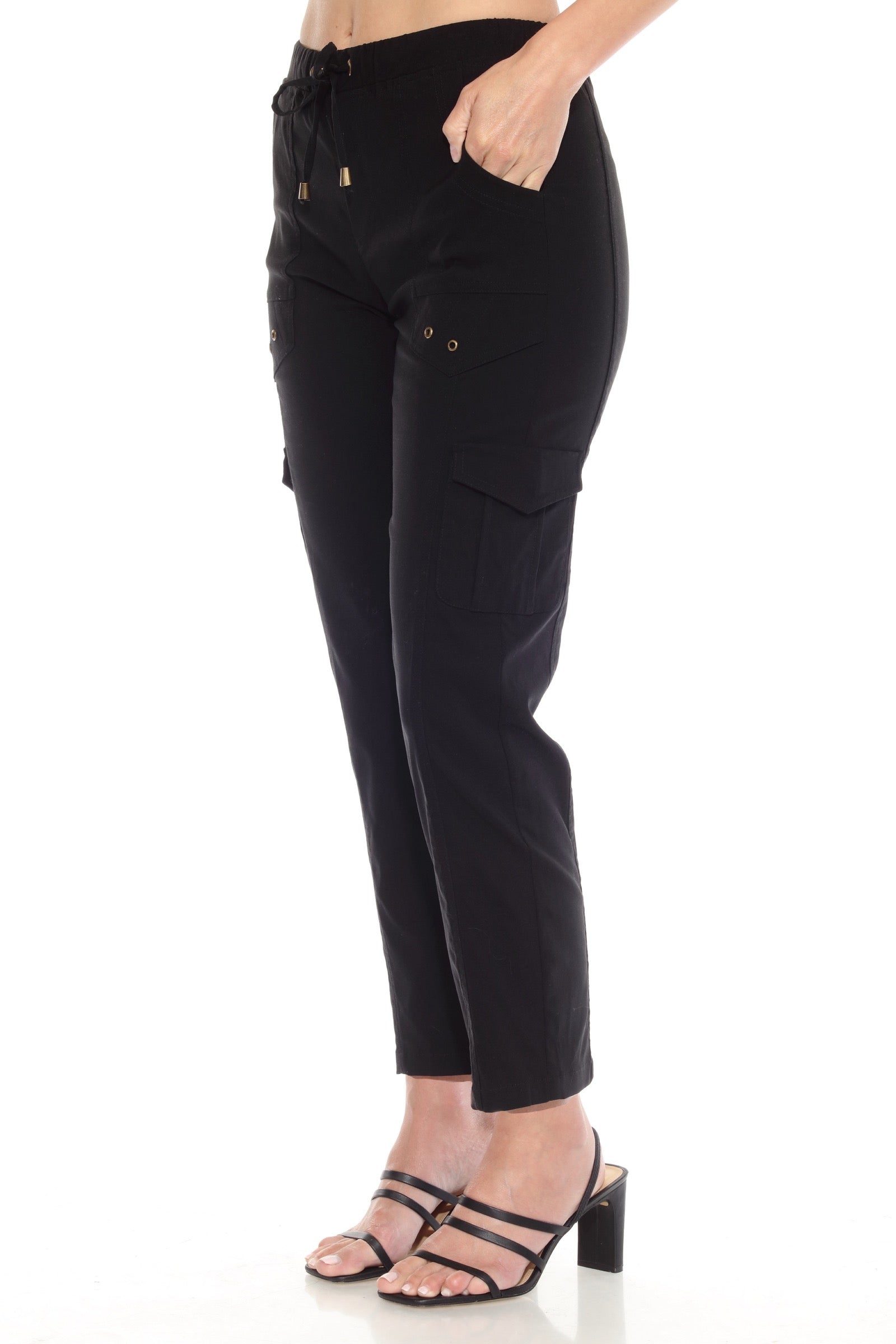 Straight Leg Cargo Pant - CARINE