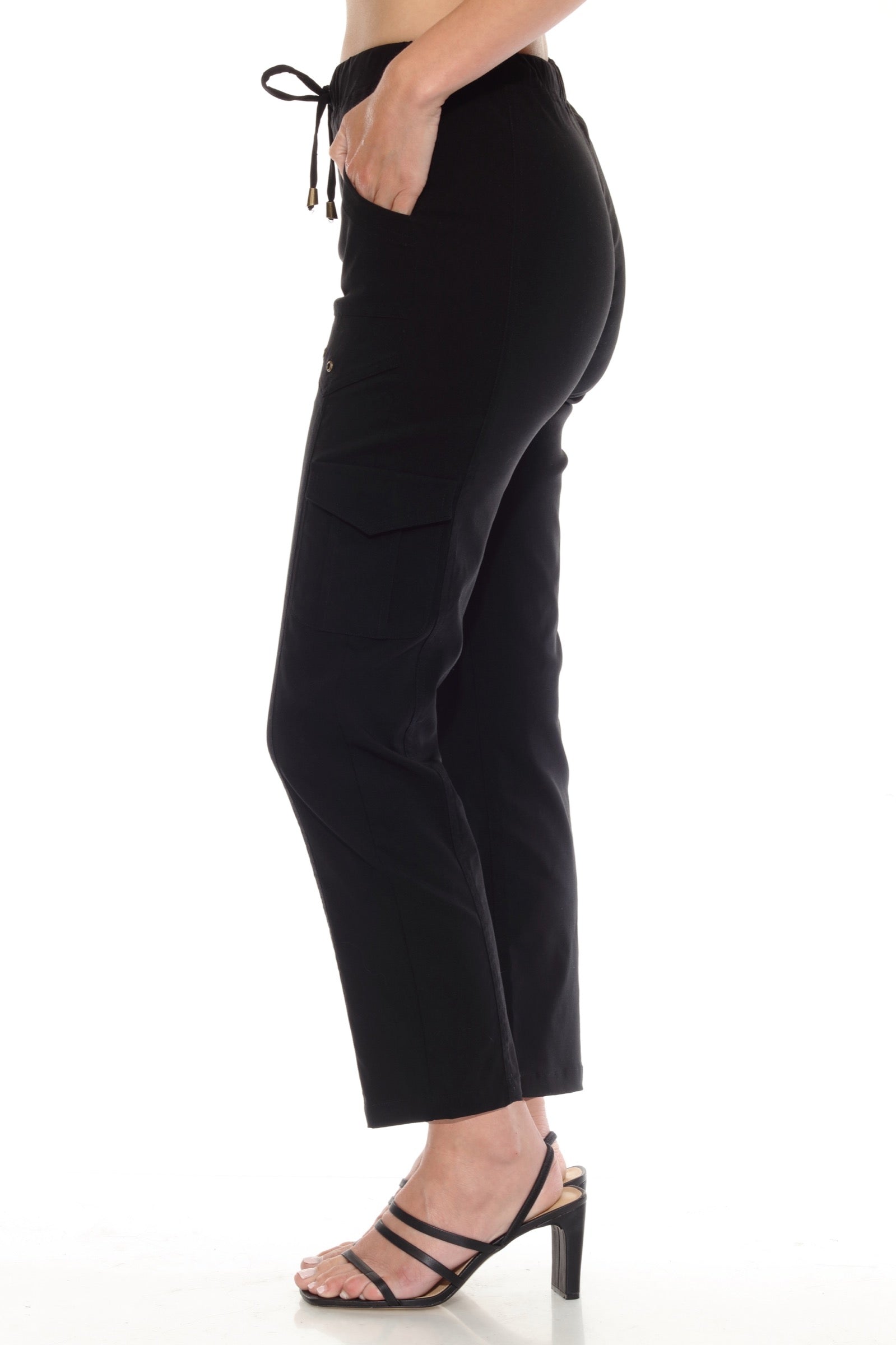 Straight Leg Cargo Pant - CARINE