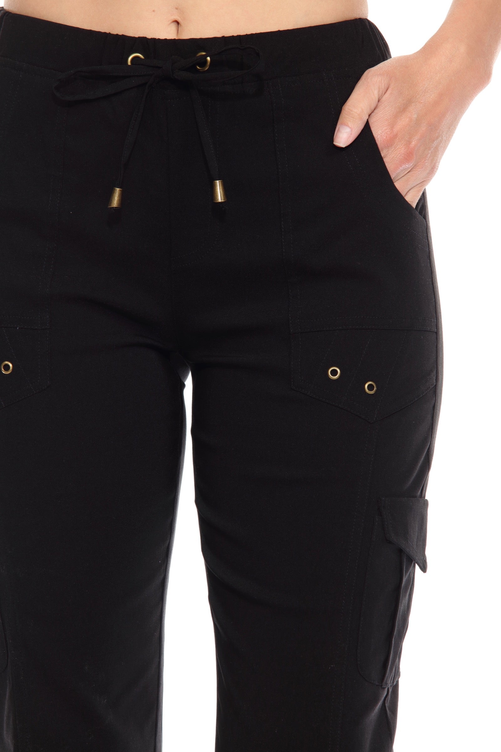Straight Leg Cargo Pant - CARINE