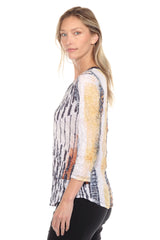 V-Neck Top - Wild Sands - CARINE