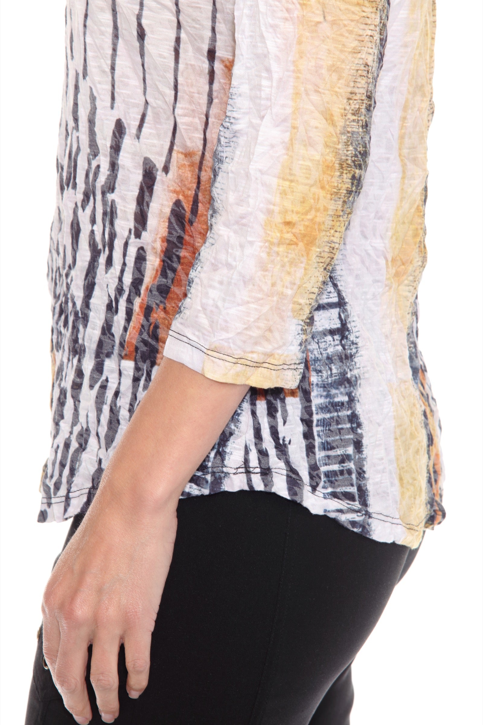 V-Neck Top - Wild Sands - CARINE
