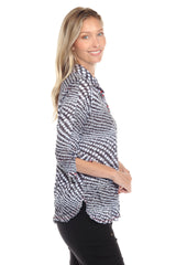 Sabrina Shirt - Dot Swirl - CARINE