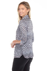 Sabrina Shirt - Dot Swirl - CARINE
