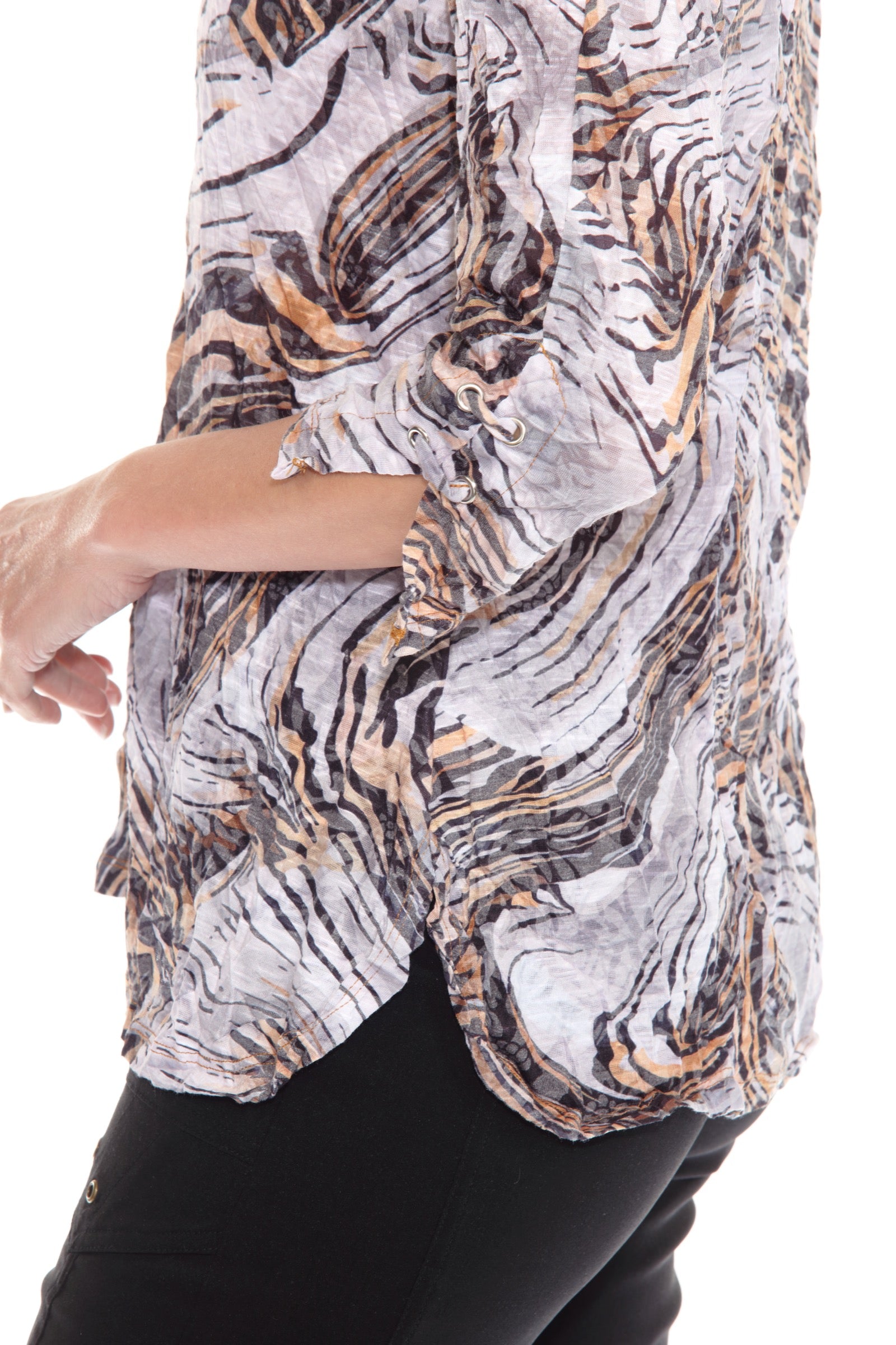 Sabrina Shirt - Sandstone - CARINE
