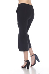 Wide Leg Drawstring Cargo Capri - CARINE