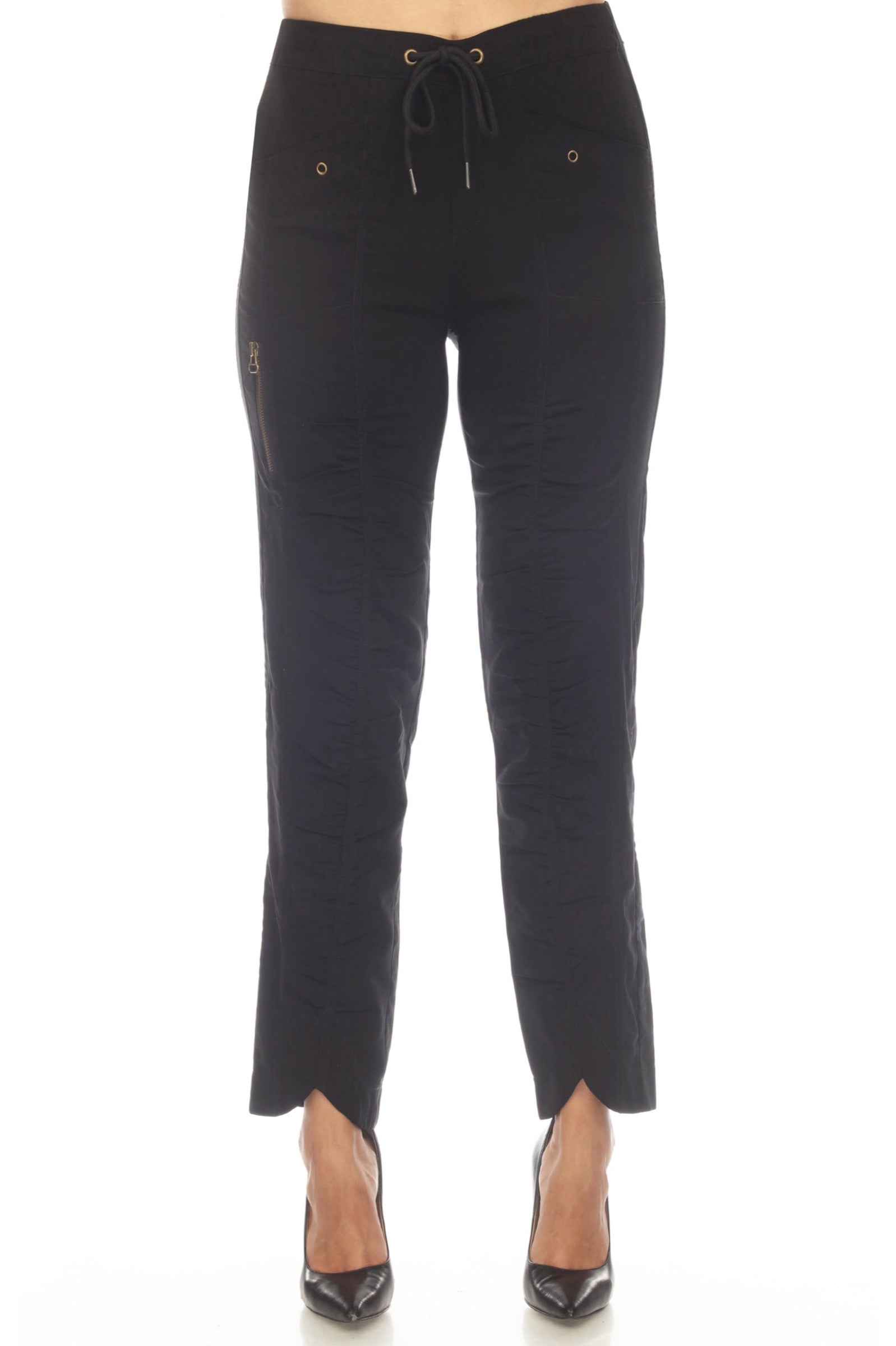 Ruched Scallop Pant - CARINE