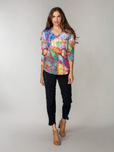 V-Neck Top - Vivid Canvas