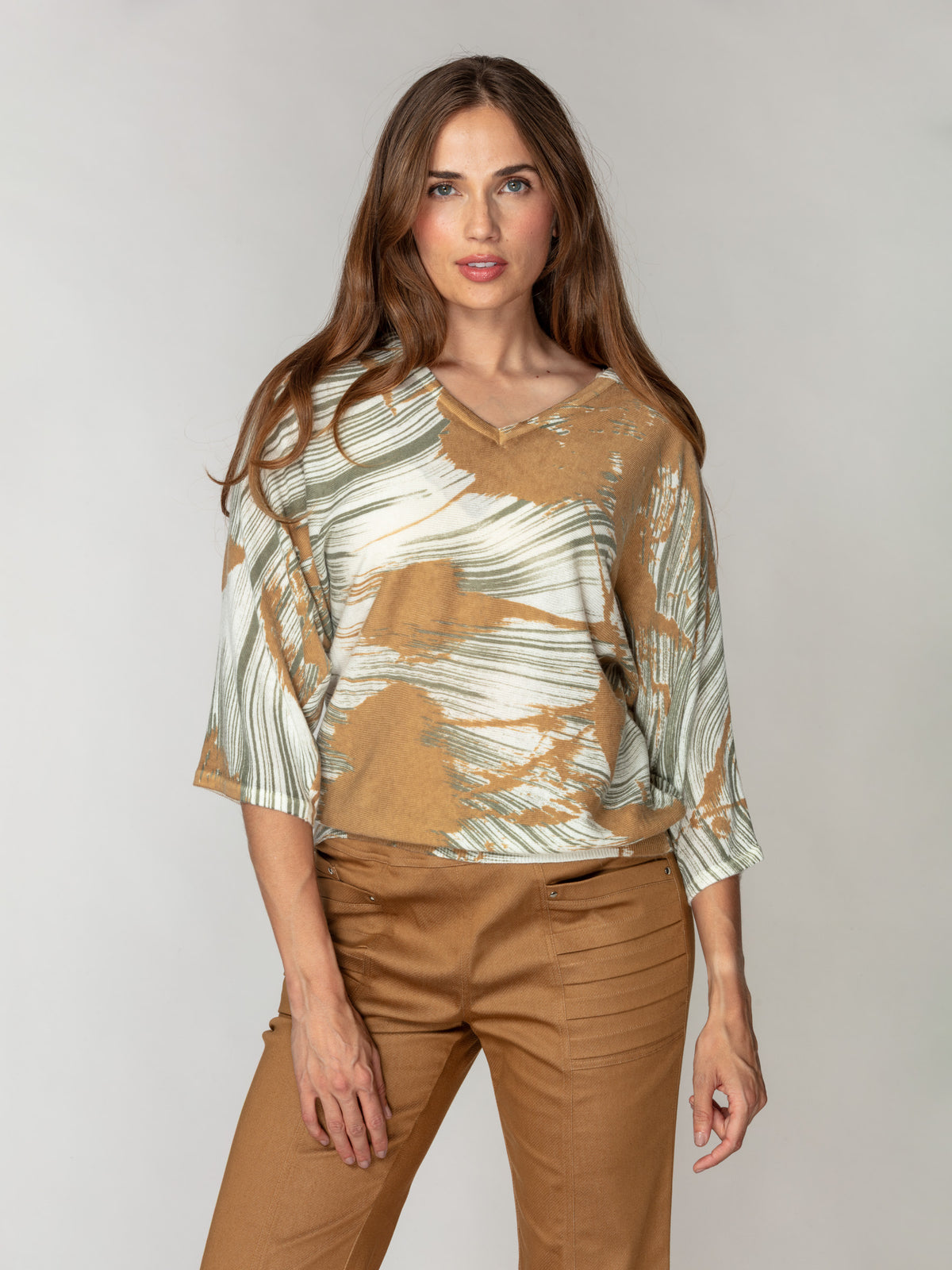 Light Knit Dolman Pullover