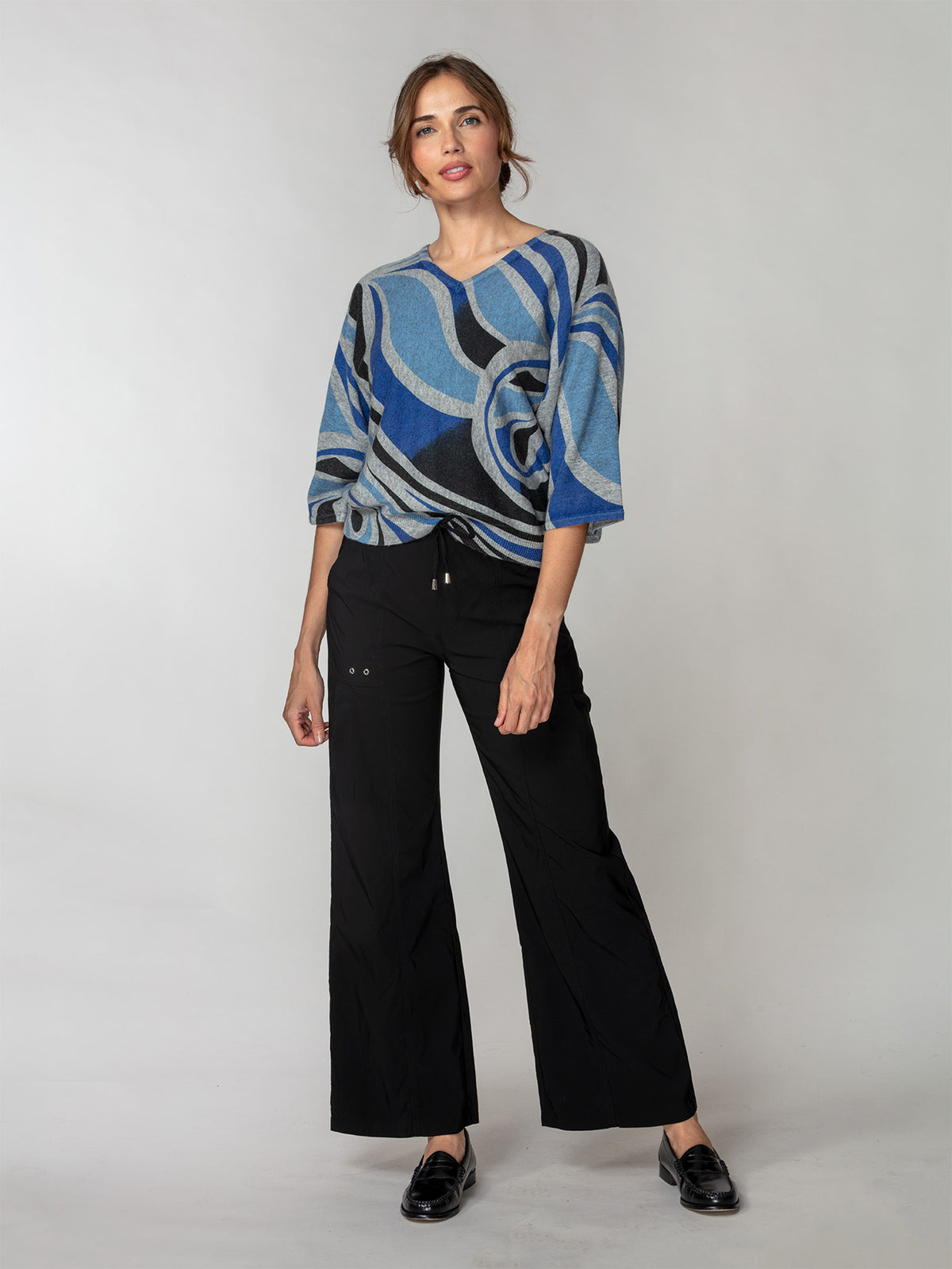 Light Knit Dolman Pullover