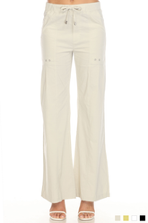 Wide Leg Drawstring Pant - CARINE