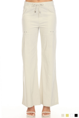 Wide Leg Drawstring Pant - CARINE