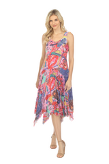 Priscilla Dress - Abstract Art - CARINE