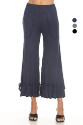 Patch Crop Pant (Luxe) - CARINE