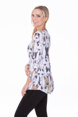 V-Neck Top - Dog Party - CARINE