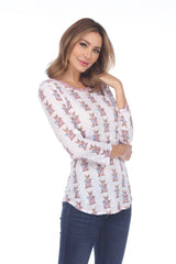 Round-Neck Top - Americorgi - CARINE