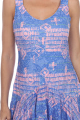 Paige Dress - Periwinkle Mix - CARINE