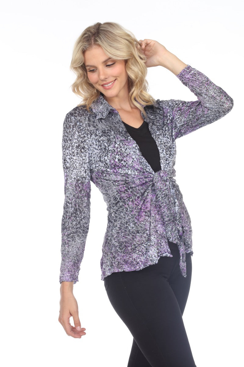 Elle Cardigan - Violet Impact - CARINE