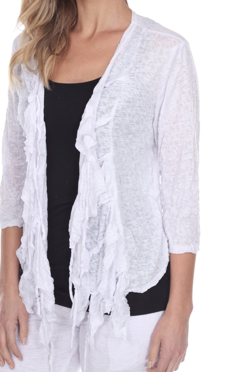 Camille Cardigan - White - CARINE